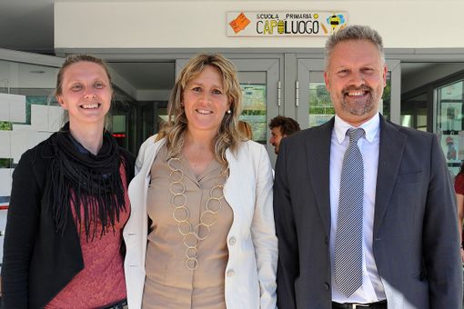 Da sn Marina Fey, Chantal Certan e Fabrizio Gentile Da sn Marina Fey, Chantal Certan e Fabrizio Gentile