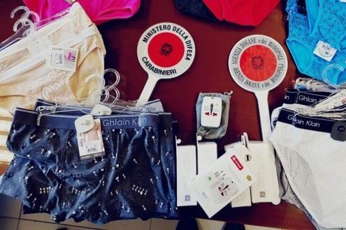 Parte dei capi sequestrati Parte dei capi sequestrati