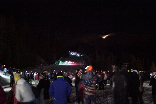 Momenti della fiaccolata