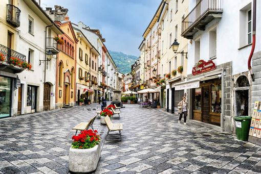 Aosta Croce Città (foto Comune Aosta) Aosta Croce Città (foto Comune Aosta)