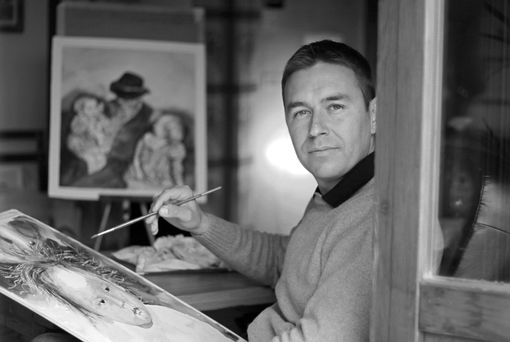 L'artista Angelo Lasagna