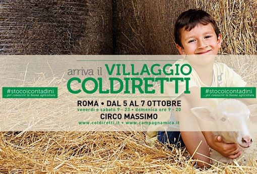 Coldiretti Valle d’Aosta al villaggio Contadino di Roma
