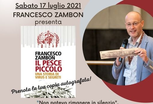 La verità 'scomoda' sul piano pandemico italiano raccontata ad Aosta da Francesco Zambon La verità 'scomoda' sul piano pandemico italiano raccontata ad Aosta da Francesco Zambon