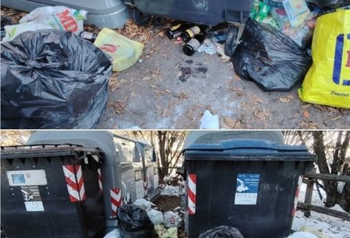 La foto è una delle tante che compaiono da mesi sui vari gruppi di FB questa e stata scattata a Derby La Salle ma ne potete trovare a decine in tantissimi comuni