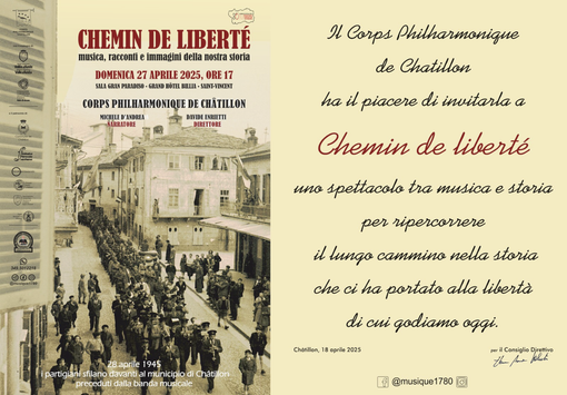 Emozioni, storia e musica al Salone Gran Paradiso: un trionfo di memoria e libertà Emozioni, storia e musica al Salone Gran Paradiso: un trionfo di memoria e libertà