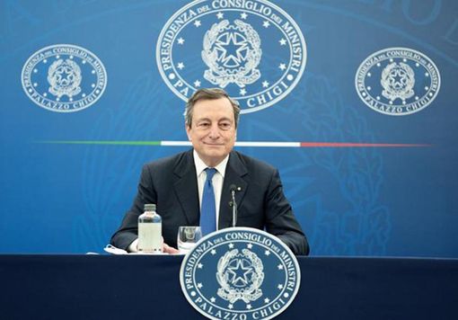 Il Premier Mario Draghi