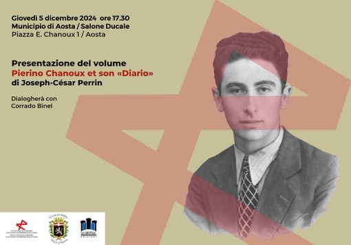 Présentation du livre:"Pierino Chanoux et son "Diario" de Joseph-Cesar Perrin Présentation du livre:"Pierino Chanoux et son "Diario" de Joseph-Cesar Perrin