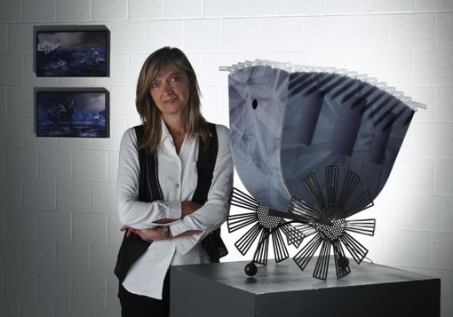 L'artista valdostana Giuliana Cunéaz L'artista valdostana Giuliana Cunéaz