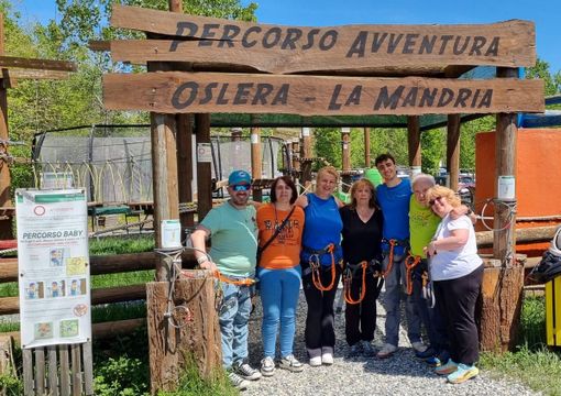 Assistenti e assistiti del Percorso Avventura Assistenti e assistiti del Percorso Avventura