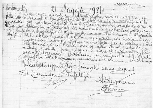 Saint Vincent: Il Presidente del Consiglio sollecita revoca cittadinanza a Mussolini Saint Vincent: Il Presidente del Consiglio sollecita revoca cittadinanza a Mussolini
