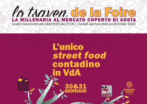 Coldiretti Valle d’Aosta propone il primo street food contadino Coldiretti Valle d’Aosta propone il primo street food contadino