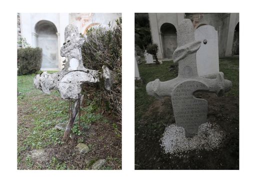 Restauro Sepolture Cimitero di Fontaney