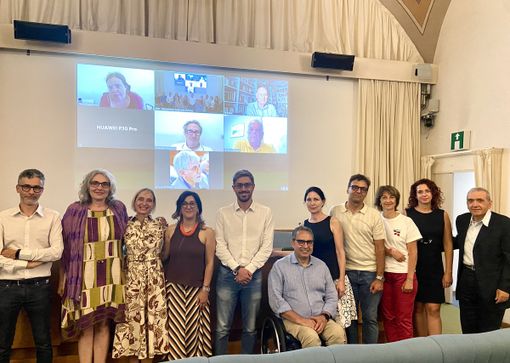 I componenti del nuovo Comitato Etico Territoriale, alcuni collegati da remoto I componenti del nuovo Comitato Etico Territoriale, alcuni collegati da remoto