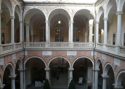 Il Palazzo Tursi di Genova teatro del conferenza Genova, Ucraina, Europa. (foto tratta dal sito www.cittadigenova.it)