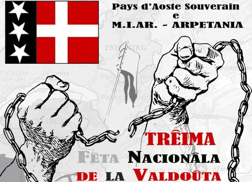 Pays d'Aoste Souverain organizza la Festa Nazionale della Valle d'Aosta Pays d'Aoste Souverain organizza la Festa Nazionale della Valle d'Aosta
