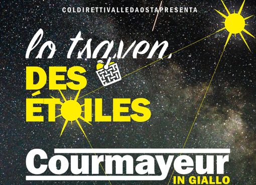 Lo Tsaven des Étoiles: Courmayeur si tinge di giallo Lo Tsaven des Étoiles: Courmayeur si tinge di giallo
