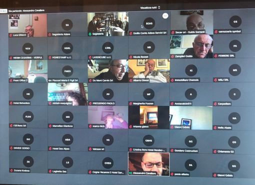 Soci fondatori in videoconferenza Soci fondatori in videoconferenza