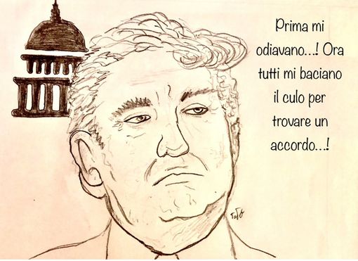 PREFI:  Il Presidente Trump: “Mi baciano il culo per trovare un accordo”