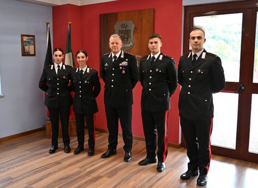 Quattro giovani Marescialli rafforzano le Stazioni dei Carabinieri: presidio e prossimità al servizio della comunità