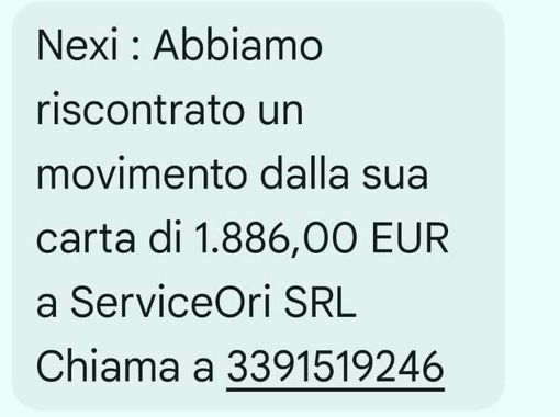 La truffa dell’SMS che ti svuota il conto: il finto allarme Nexi che inganna anche i più attenti La truffa dell’SMS che ti svuota il conto: il finto allarme Nexi che inganna anche i più attenti