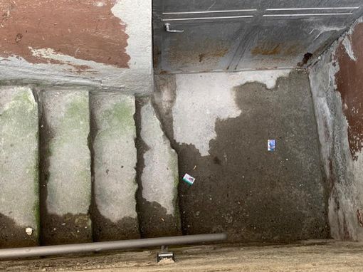 Aosta: Ripulito da siringhe e immondizie uno spazio di accesso alla scuola San Francesco