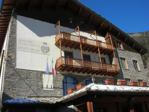 Uno scorcio del capoluogo di Champorcher