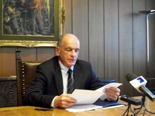 Il presidente della Regione Augusto Rollandin