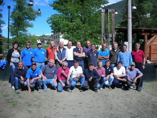 Tutti i partecipanti al trofeo di palet