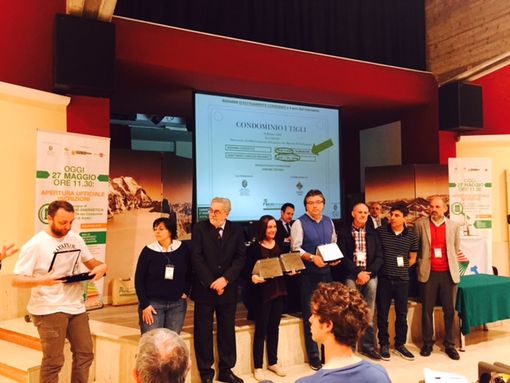 Gli amministratori premiati per avere reso energiticamente efficienti alcuni condomini