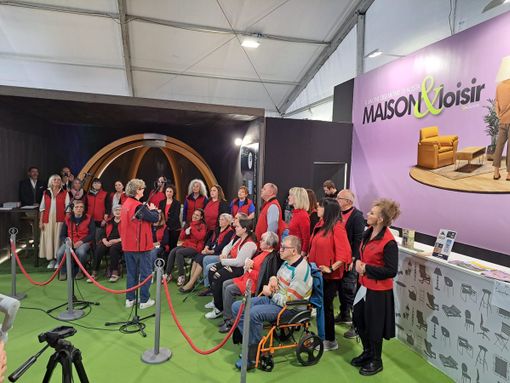 Il Coro Ali Ali in una esibizione a MaisonLoisir Il Coro Ali Ali in una esibizione a MaisonLoisir