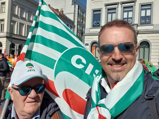 Giorgio Piacentini e Jean Dondeynaz Giorgio Piacentini e Jean Dondeynaz