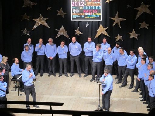 Un concerto del coro Penne Nere (fonte Csv)