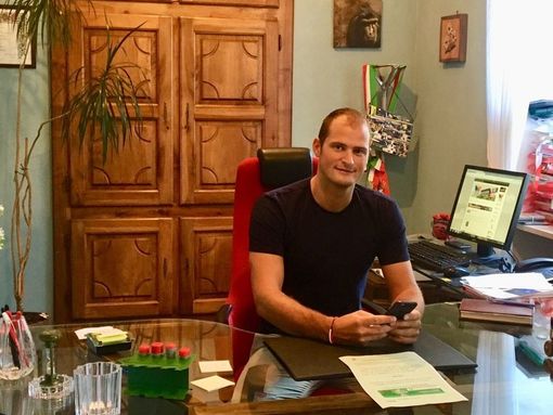 Il sindaco di Verres, Alessandro Giovenzi