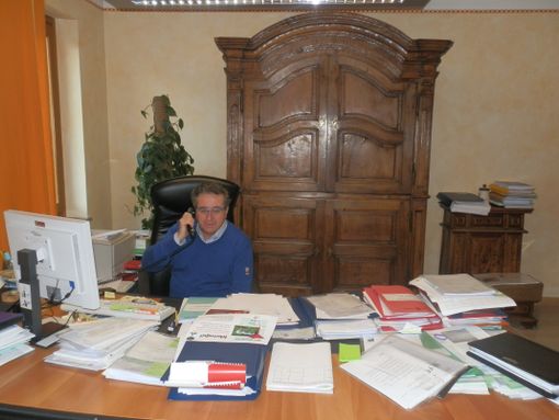 L'assessore regionale alle Opere pubbliche Marco Vierin