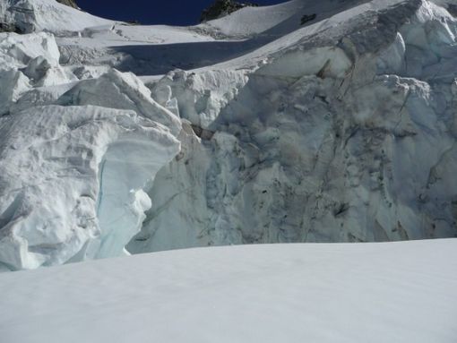 La zona del Pic Eccles, dov'è caduta la valanga La zona del Pic Eccles, dov'è caduta la valanga