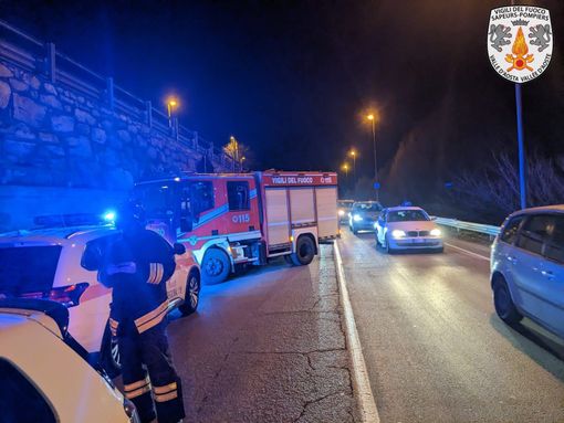 Incidente a catena in via Roma Incidente a catena in via Roma