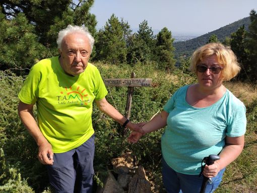 Lodovico Marchisio con la moglie Roberta Maffiodo protagonisti di una notevolo esperienza terapica per combattere il parkinson e la depressione