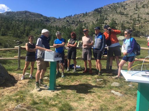 Un momento dell'inaugurazione della mostra Un momento dell'inaugurazione della mostra