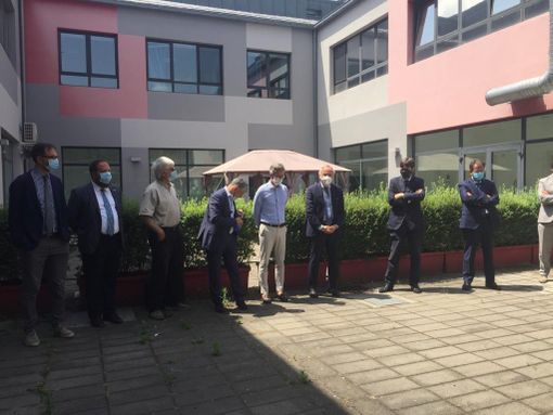 Lo staff scientifico e i partners del progetto durante la presentazione Lo staff scientifico e i partners del progetto durante la presentazione