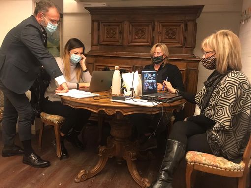 I  consiglieri comunali di Aosta del gruppo Rinascimento VdA