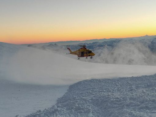 Valanga sul Breithorn