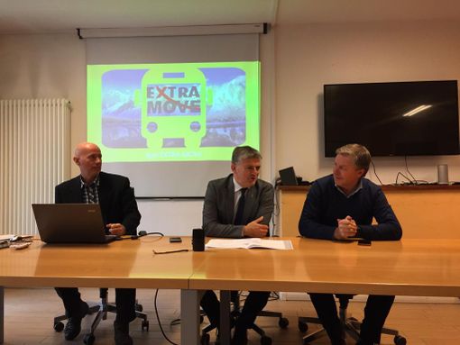 Da sn Antonio Pollano, Luigi Bertschy e Fulvio Centoz Da sn Antonio Pollano, Luigi Bertschy e Fulvio Centoz