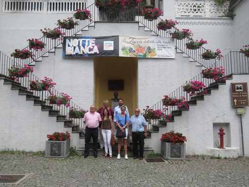 Verres: Grande festa per l'arrivo degli amici di Moûtiers