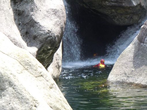 Un intervento dei Vigili del fuoco del Gruppo speleologico-fluviale