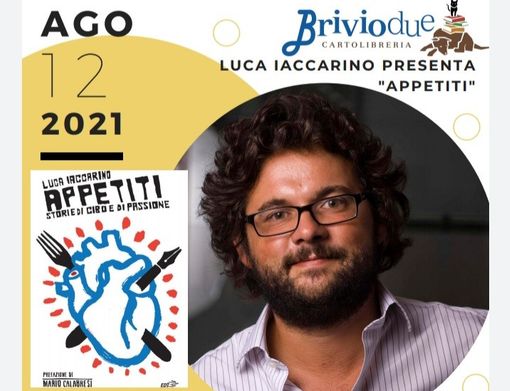 Gli 'Appetiti' di Luca Iaccarino alla Libreria Brivio di Aosta Gli 'Appetiti' di Luca Iaccarino alla Libreria Brivio di Aosta