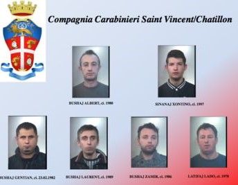 Fiume di cocaina a Chatillon