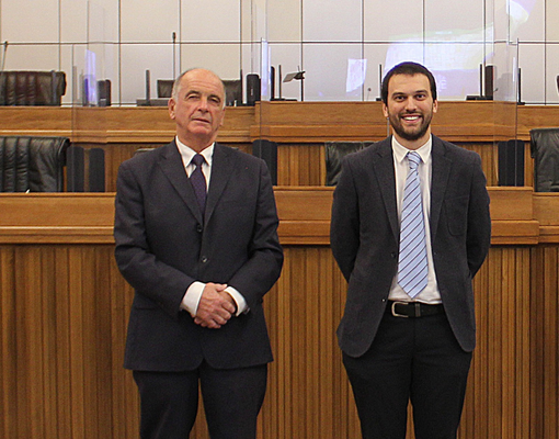 Augusto Rollandin e Marco Carrel Augusto Rollandin e Marco Carrel