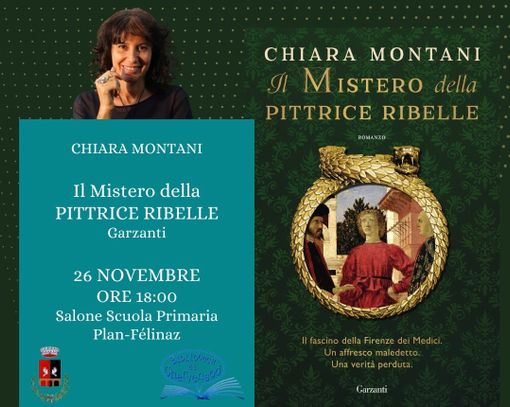 La scrittrice Chiara Montani ospite della Biblioteca comunale di Charvensod