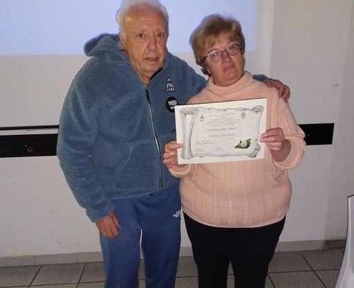 Roberta Maffiodo e Lodovico Marchisio con la 'Menzione' Roberta Maffiodo e Lodovico Marchisio con la 'Menzione'