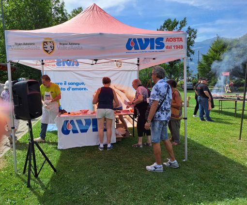 Un'Asado argentino per festeggiare i 75 anni di Avis VdA e donare Un'Asado argentino per festeggiare i 75 anni di Avis VdA e donare